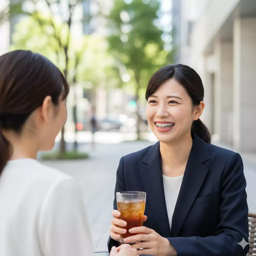 目立たず、周囲に気づかれずに矯正治療を進めたい方
